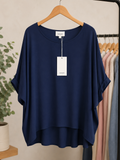 Andree by Unit Relaxed Dolman Sleeve V-Neck Top