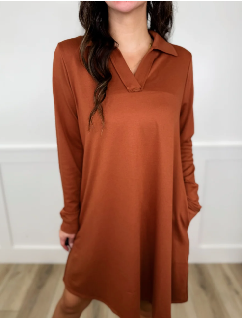 Dear Scarlett Portfolio Dress – 3/4 Sleeve Ponte Dress