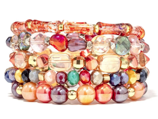 Erimish Harvest Moon 5-Piece Bracelet Stack