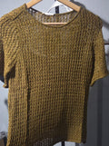 Heyson Open Knit Sweater & Tank 2-Piece Set – Olive