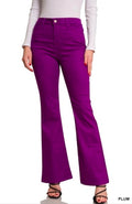 Zenana Super Stretch High-Rise Flare Pants